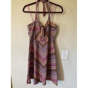 Trina Turk Multicolor Striped Mini Dress
